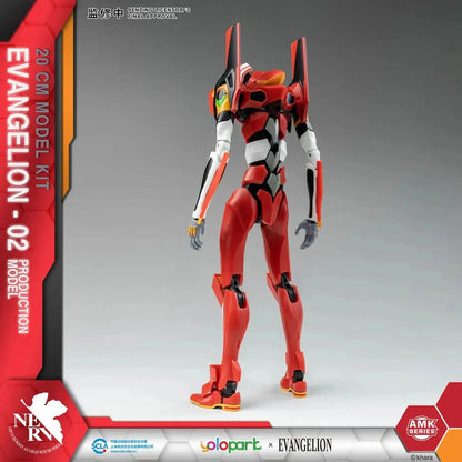 Neon Genesis Evangelion figurine Plastic Model Kit AMK Series Eva-02 20 cm - Image 6