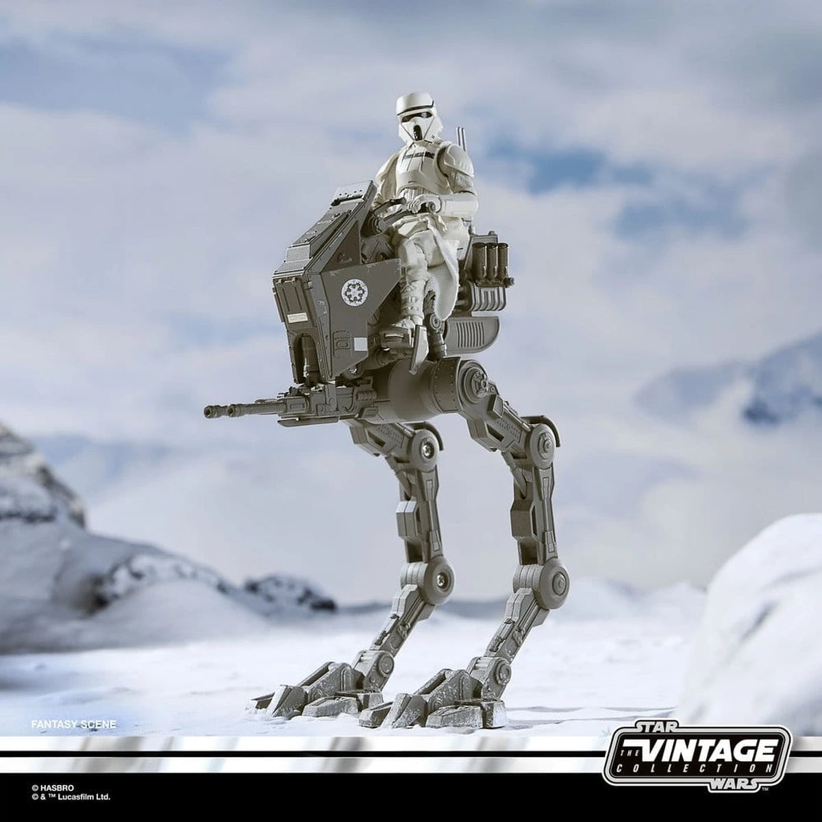 Star Wars: The Mandalorian & Grogu Vintage Collection véhicule Imperial Remnant AT-RT 10 cm - Image 3