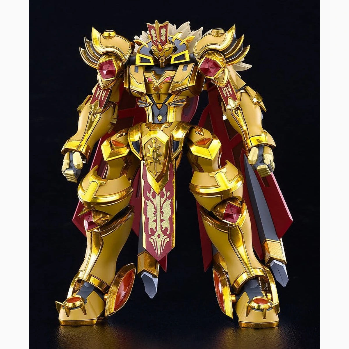 Knight's & Magic Plastic Model Kit Moderoid Goldleo: Royal Metallic Ver. 14 cm - Image 7