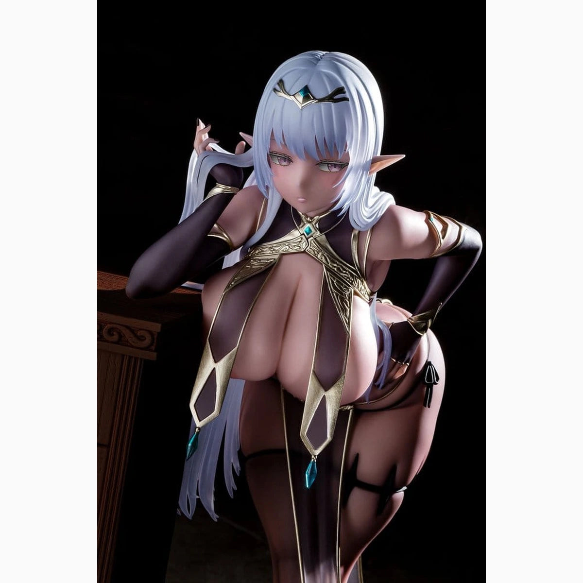 Original Character figurine PVC 1/6 Dark Erofu illustration by oekakizuki 26 cm - Image 6
