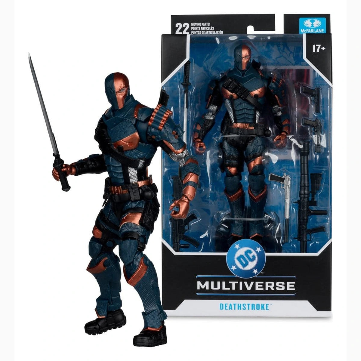 Arkham Origins DC Multiverse figurine Deathstroke 19 cm - Image 5