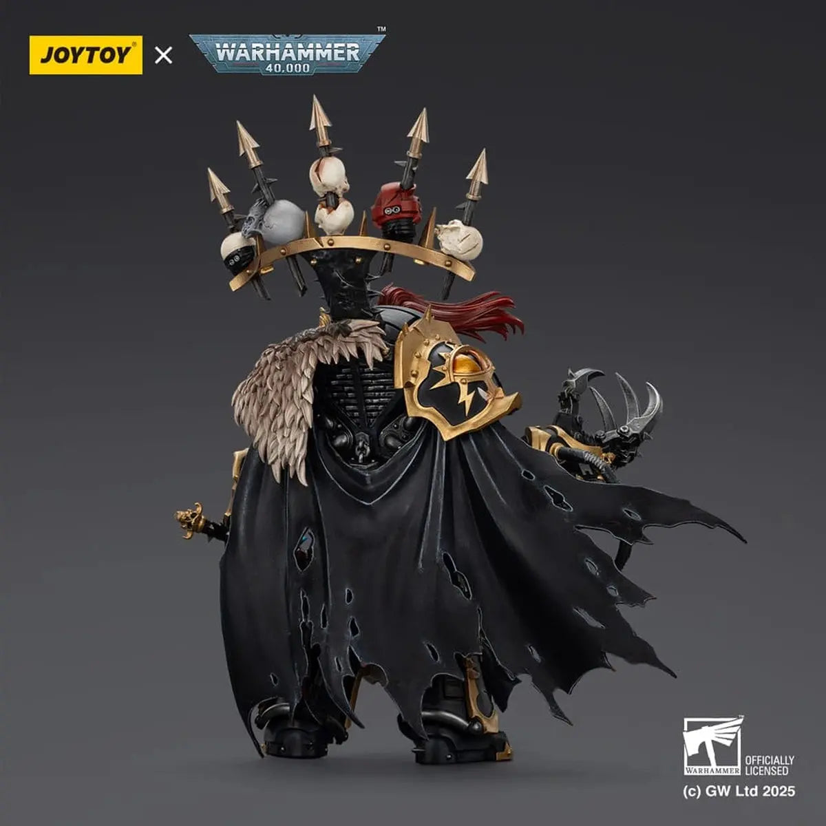 Warhammer 40,000 figurine  Black Legion Abaddon the Despoiler with Drach'nyen and the Talo 16 cm - Image 5