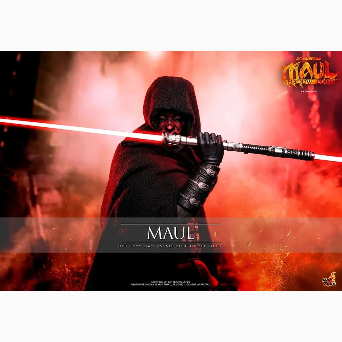Maul : Seigneur de l'ombre Television Masterpiece figurine 1/6 Maul 29 cm - Image 3