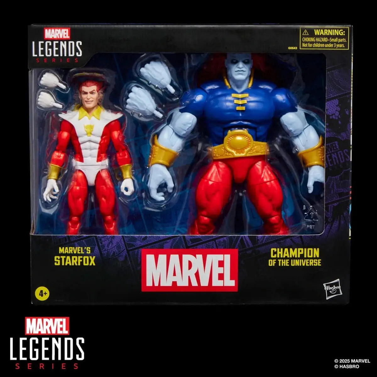 Marvel Legends pack 2 figurines Marvel's Starfox & Champion of the Universe 15 cm - Image 4