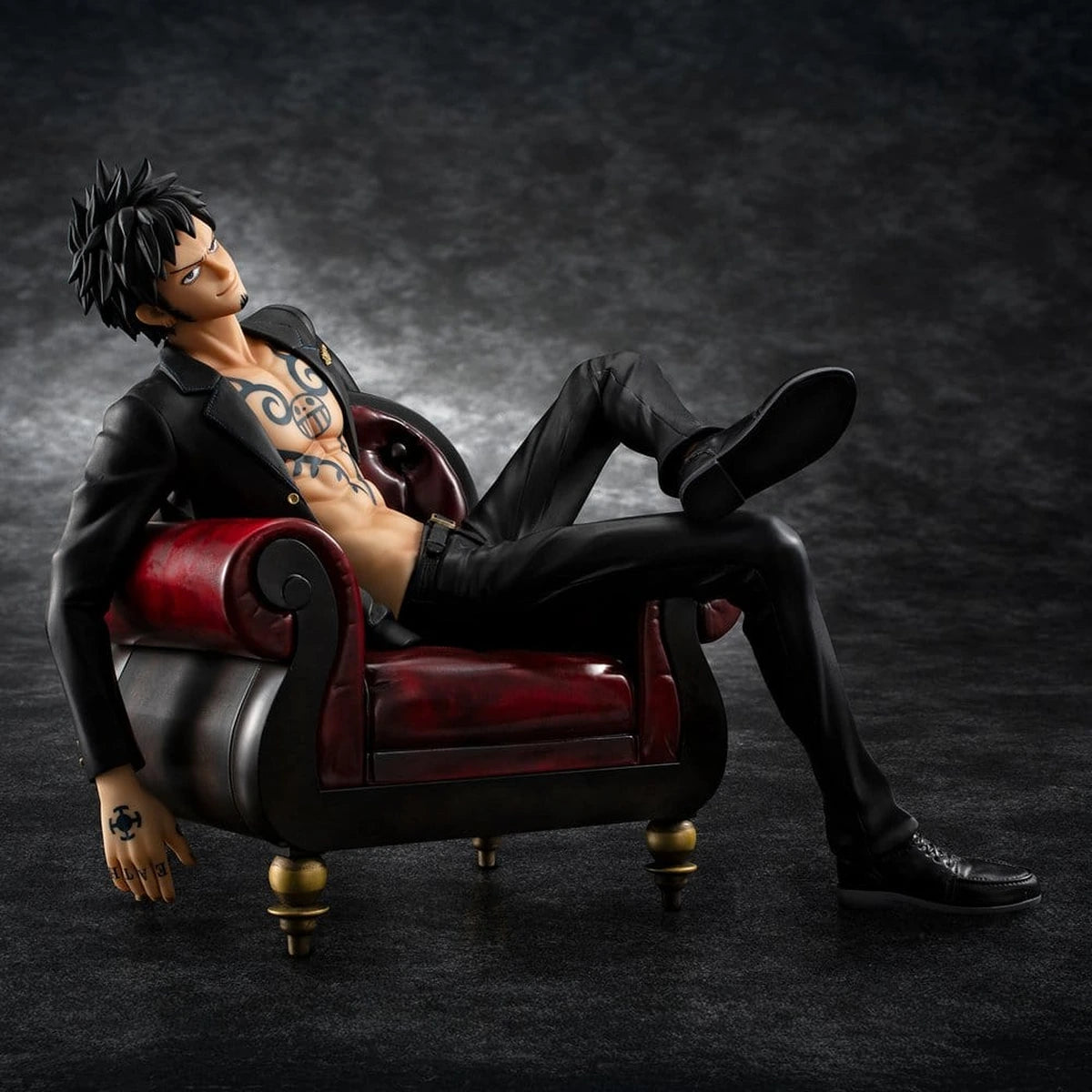 One Piece figurine PVC Portrait.Of.Pirates "S.O.C" Trafalgar Law Ver.R - Image 1