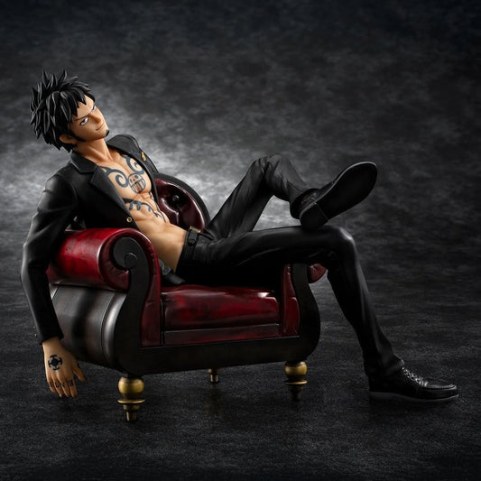 One Piece figurine PVC Portrait.Of.Pirates "S.O.C" Trafalgar Law Ver.R - Image 1