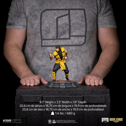 Mortal Kombat statuette 1/10 Art Scale Scorpion (Variant) heo exclusive 21 cm - Image 3