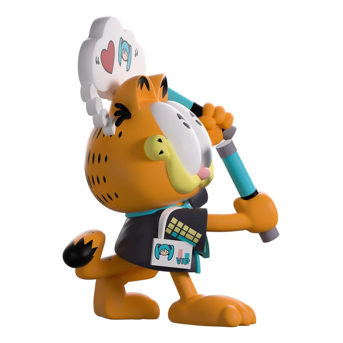 Hatsune Miku x Garfield Vinyl figurine Miku Concert Garfield 13 cm - Image 4
