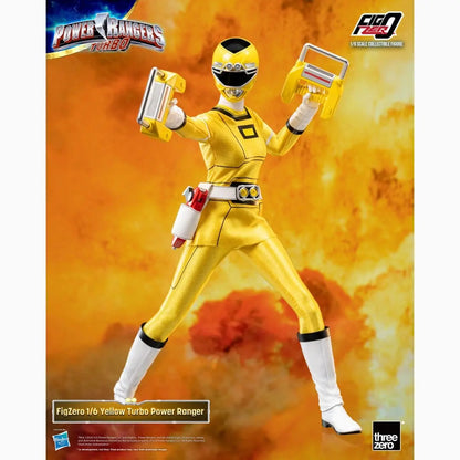 Power Rangers Turbo figurine FigZero 1/6 Yellow Turbo Power Ranger 30 cm - Image ajoutée 14