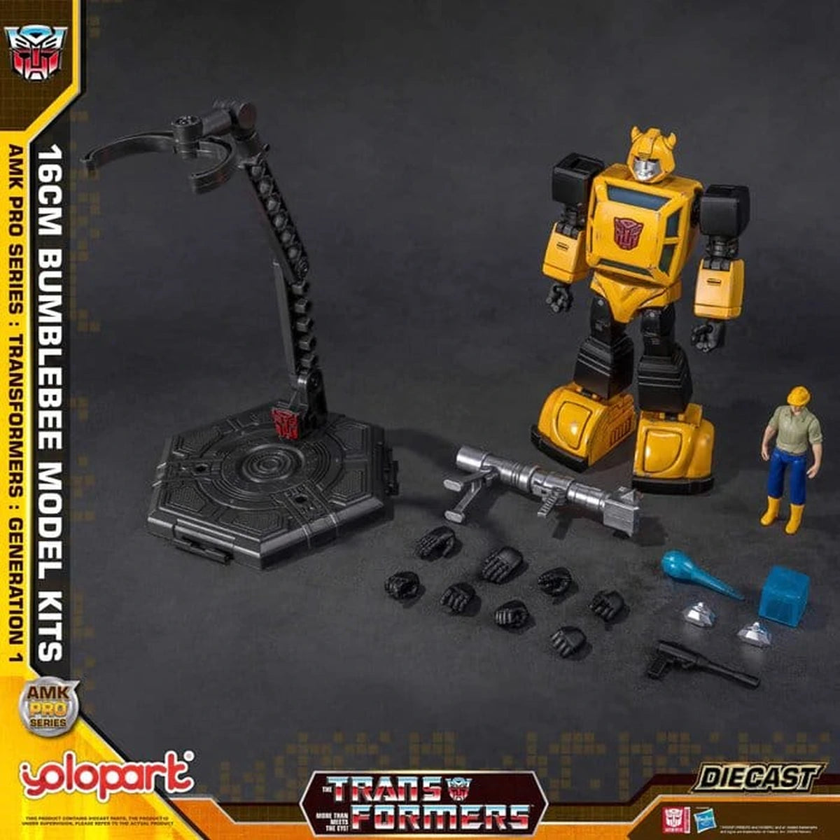 Transformers: Generation One Plastic Model Kit AMK PRO Series Bumblebee 16 cm - Image 4
