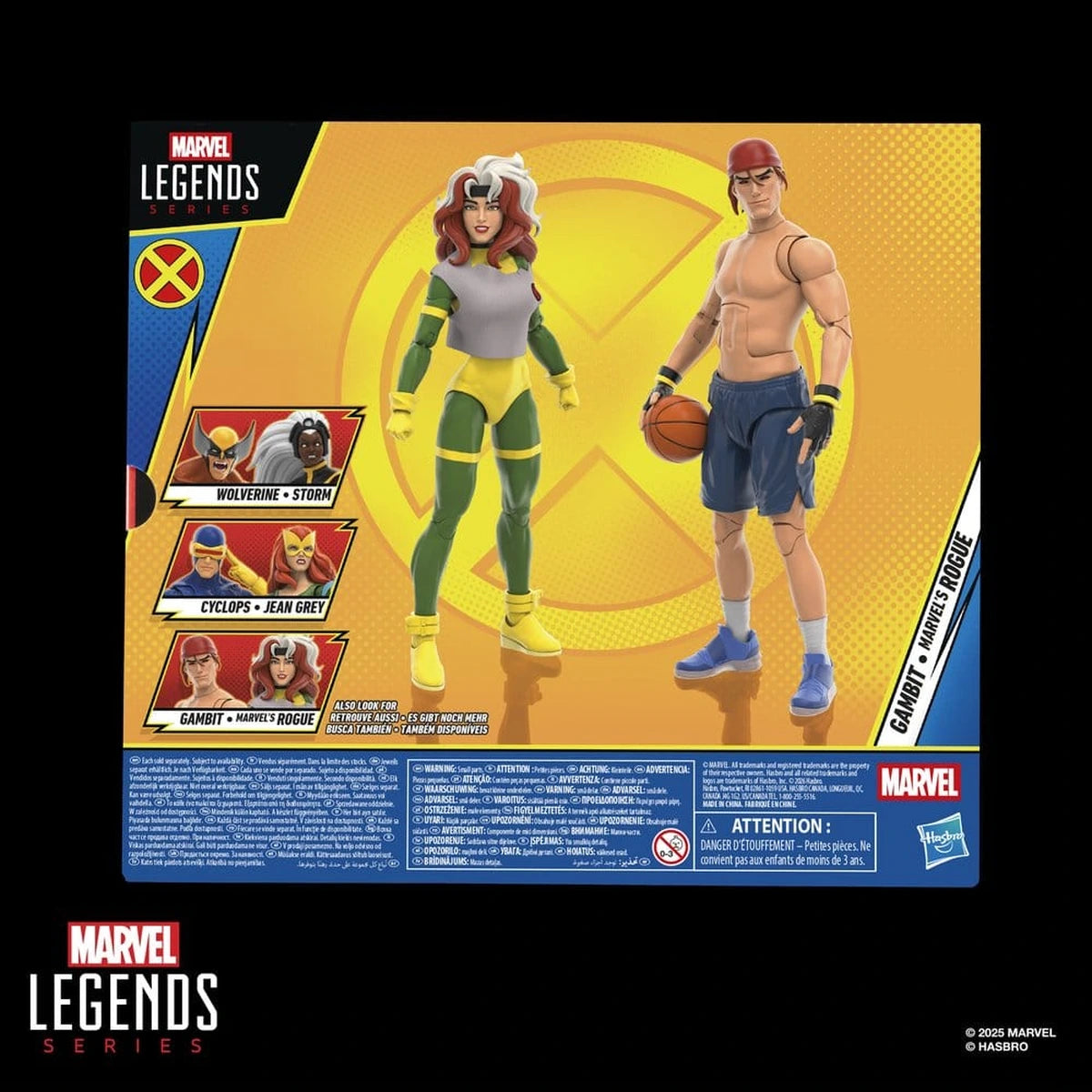 X-Men '97 Marvel Legends pack 2 figurines Gambit & Marvel's Rogue 15 cm - Image 6