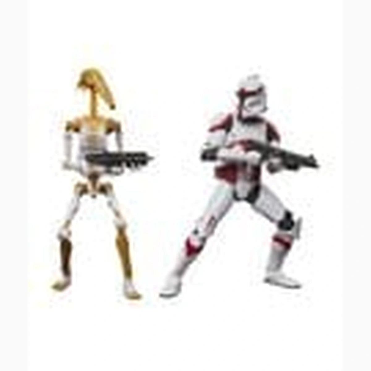 Star Wars: Battlefront II Black Series pack 2 figurines Phase I Assault Trooper & Battle Droid Officer 15 cm - Image 2