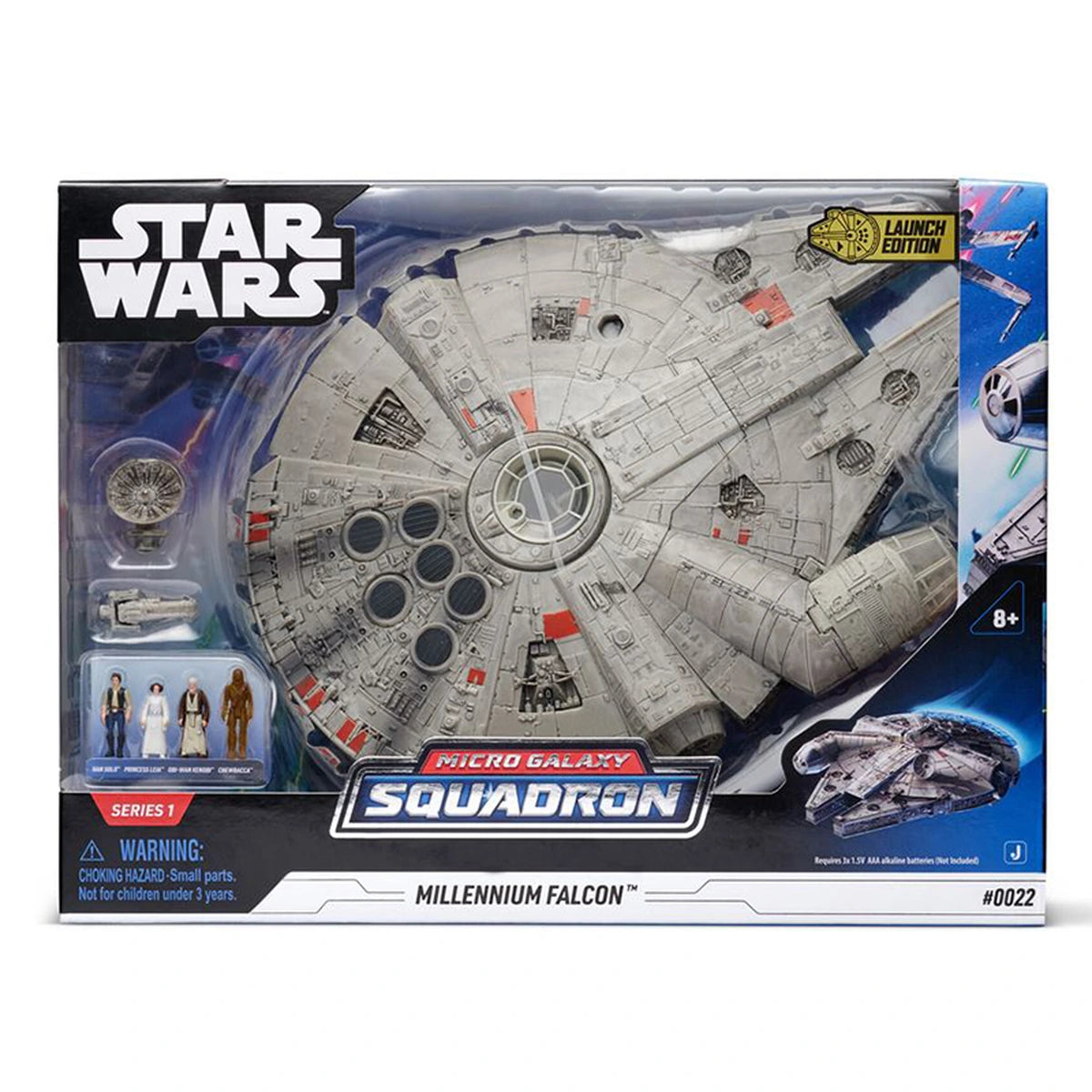 Star Wars Micro Galaxy Squadron Feature Vehicle & Figure Millennium Falcon 22,5cm - Image 3