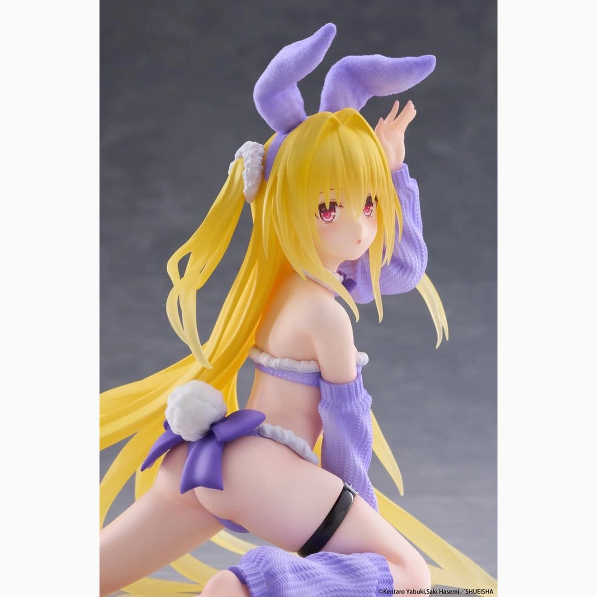 To Love-Ru Darkness figurine PVC MOFLOCK Golden Darkness (Fluffy Bunny Ver.) 13 cm - Image 5