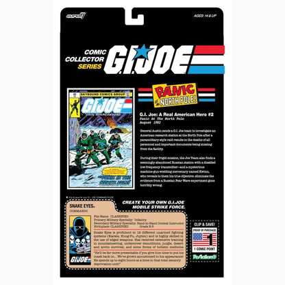 G.I. Joe ReAction+ figurine Snake Eyes (Skybound Comic Box Series, Issue #2) - Image 3