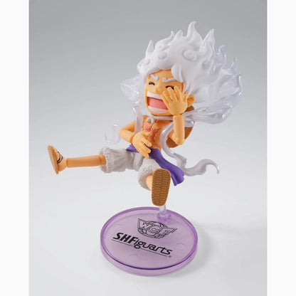 One Piece figurine World Collactable Figures x S.H. Figuarts Monkey D. Luffy Gear 5 8 cm - Image 3