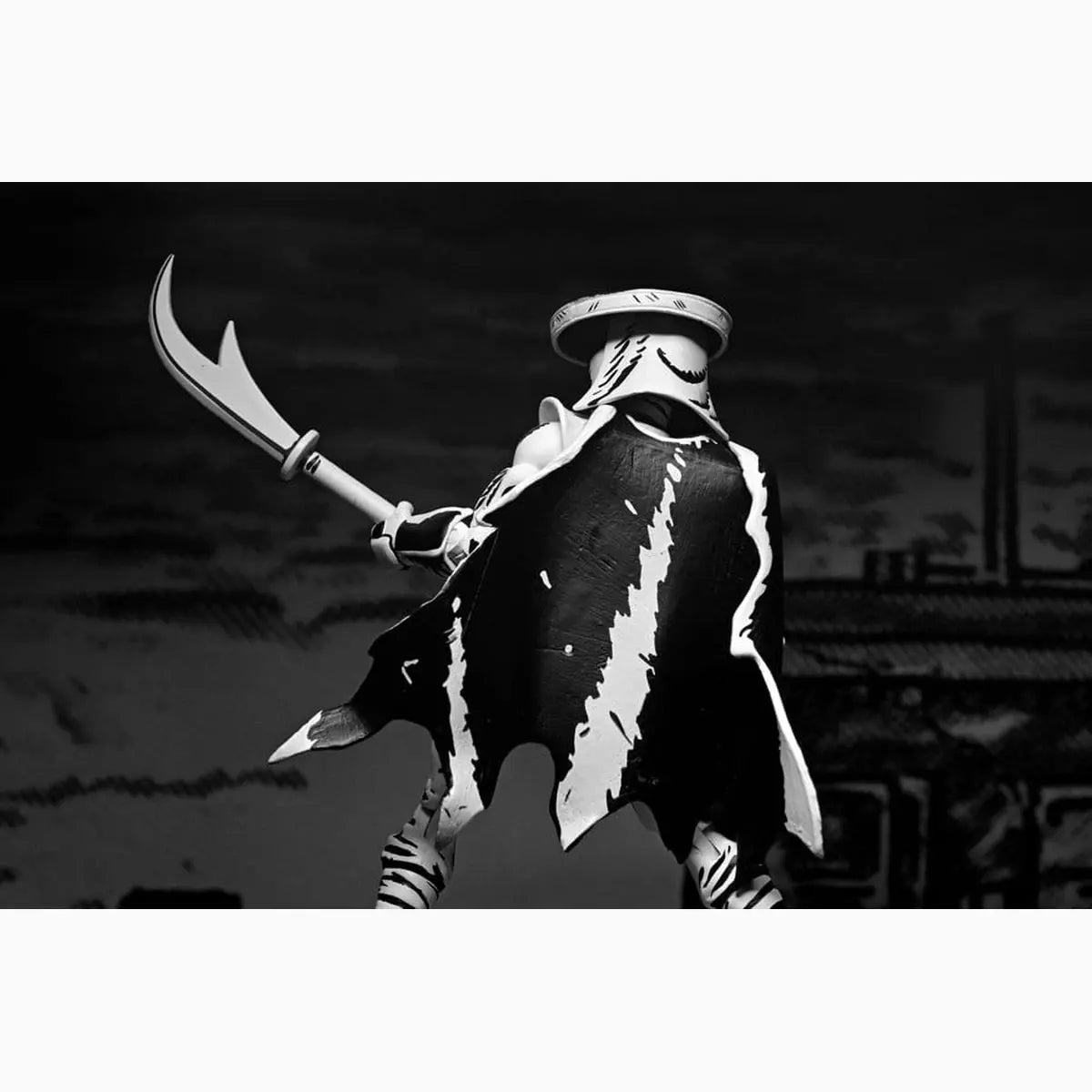 Teenage Mutant Ninja Turtles figurine Elite Foot Ninja Guard Black & White 18 cm - Image ajoutée 23
