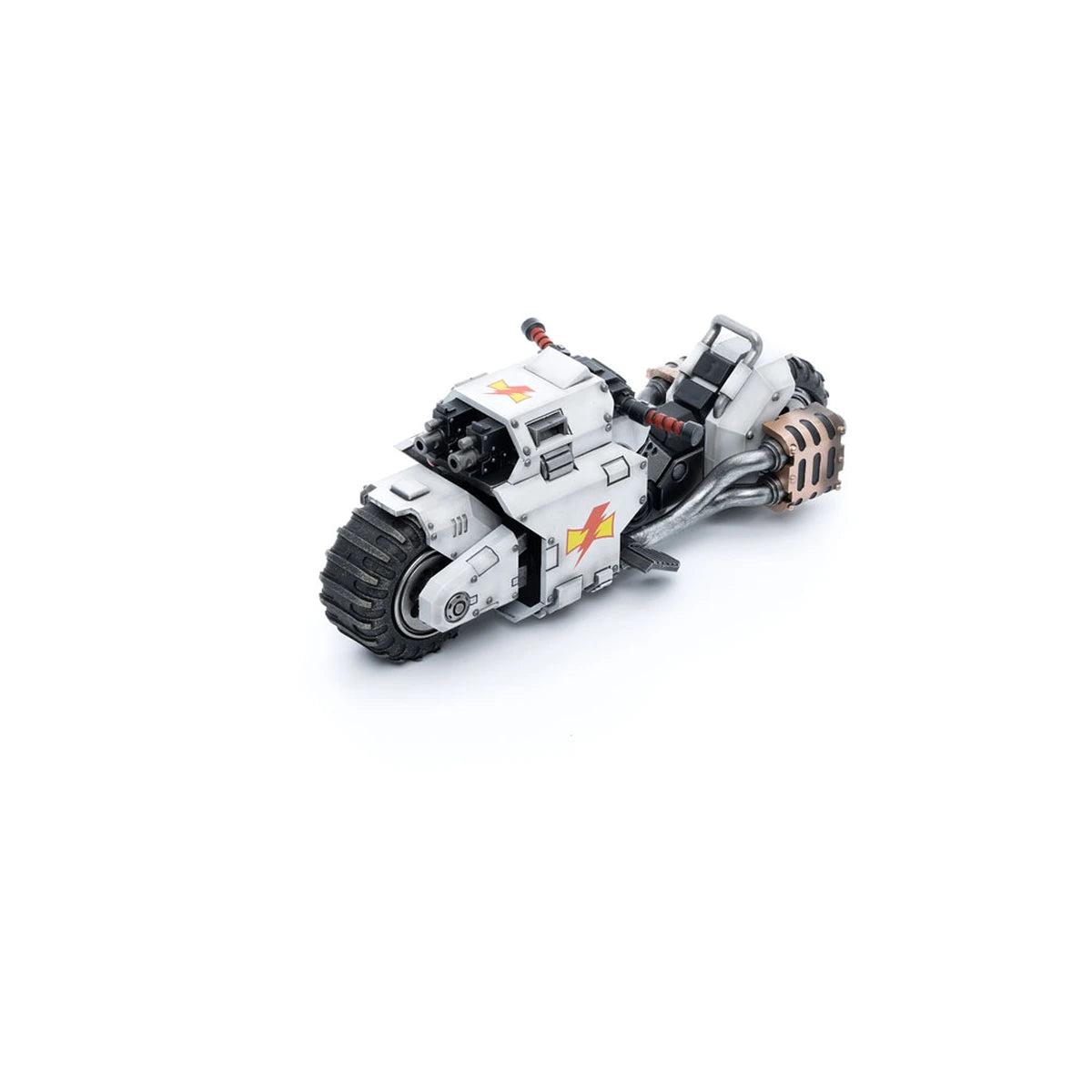 Warhammer 40k véhicule 1/18 White Scars Raider-pattern Combat Bike 22 cm - Image 1