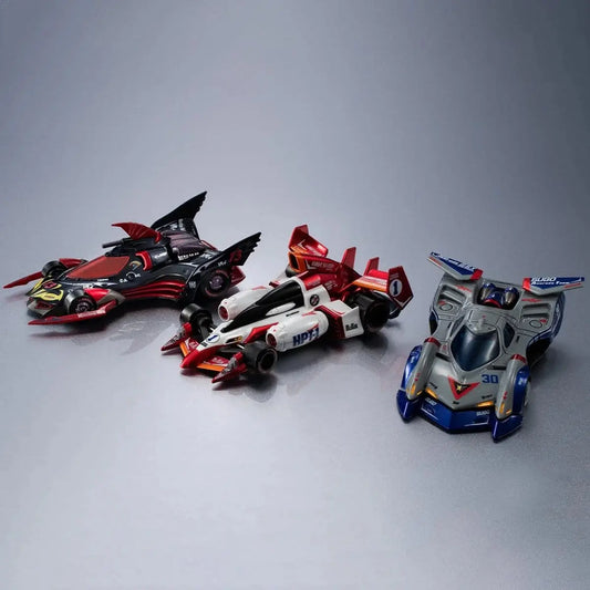 Future GPX Cyber Formula Cyber Formula Collection -Heritage Edition- pack 3 véhicule Asurada G.S.X Aero Mode & Knight Savior 005 & Missionel VR-4 - Image 1