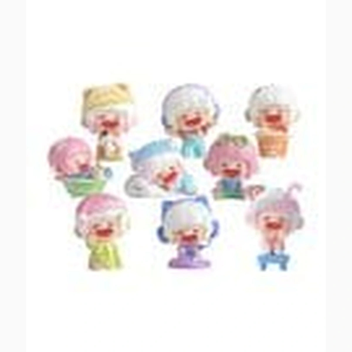 Original Character pack de 8 boîte-mystère figurines Lazy Home Diary 9 cm - Image 2