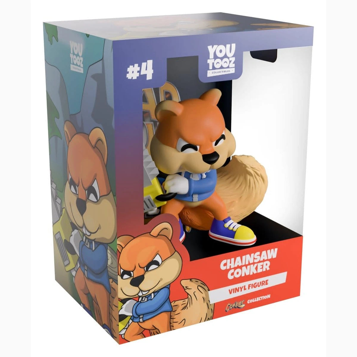 Conker’s Bad Fur Day figurine Vinyl Chainsaw Conker 8 cm - Image 1