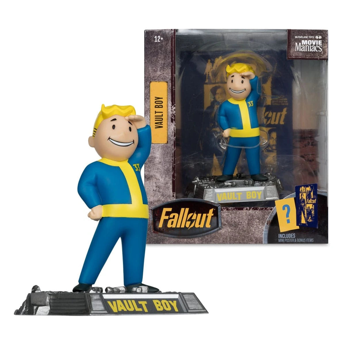 Fallout figurine Movie Maniacs Vault Boy Version 3 14 cm - Image 6