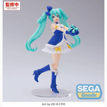 Character Vocal Series 01: Hatsune Miku figurine PVC High Premium Hatsune Miku Sapphire Christmas Ver. 21 cm - Image 1
