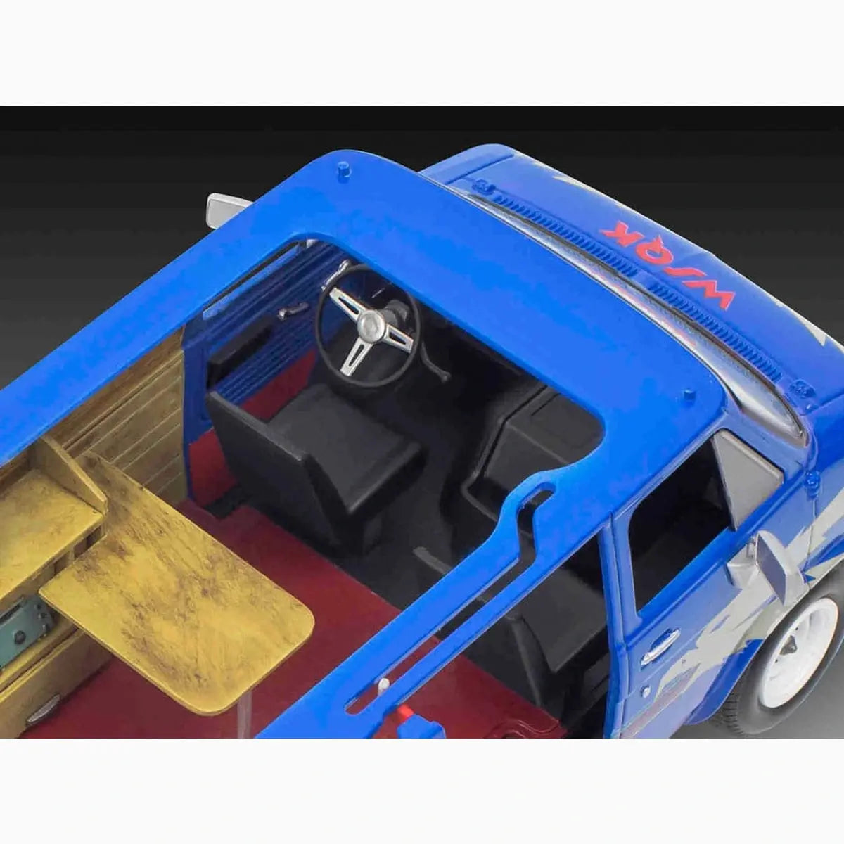 Stranger Things Model Kit 1/25 Squawk Van (Aqua Color) 21 cm - Image 7