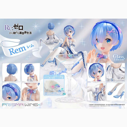 Re:Zero - Starting Life in Another World statuette PVC 1/7 Prisma Wing Rem Glass Edition 23 cm - Image 3