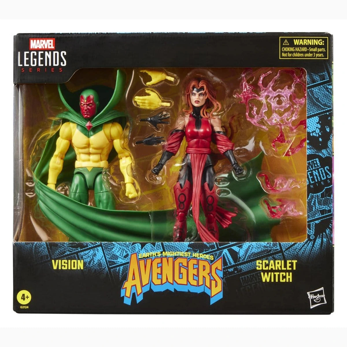 Avengers Marvel Legends pack 2 figurines Vision & Scarlet Witch 15 cm - Image 5