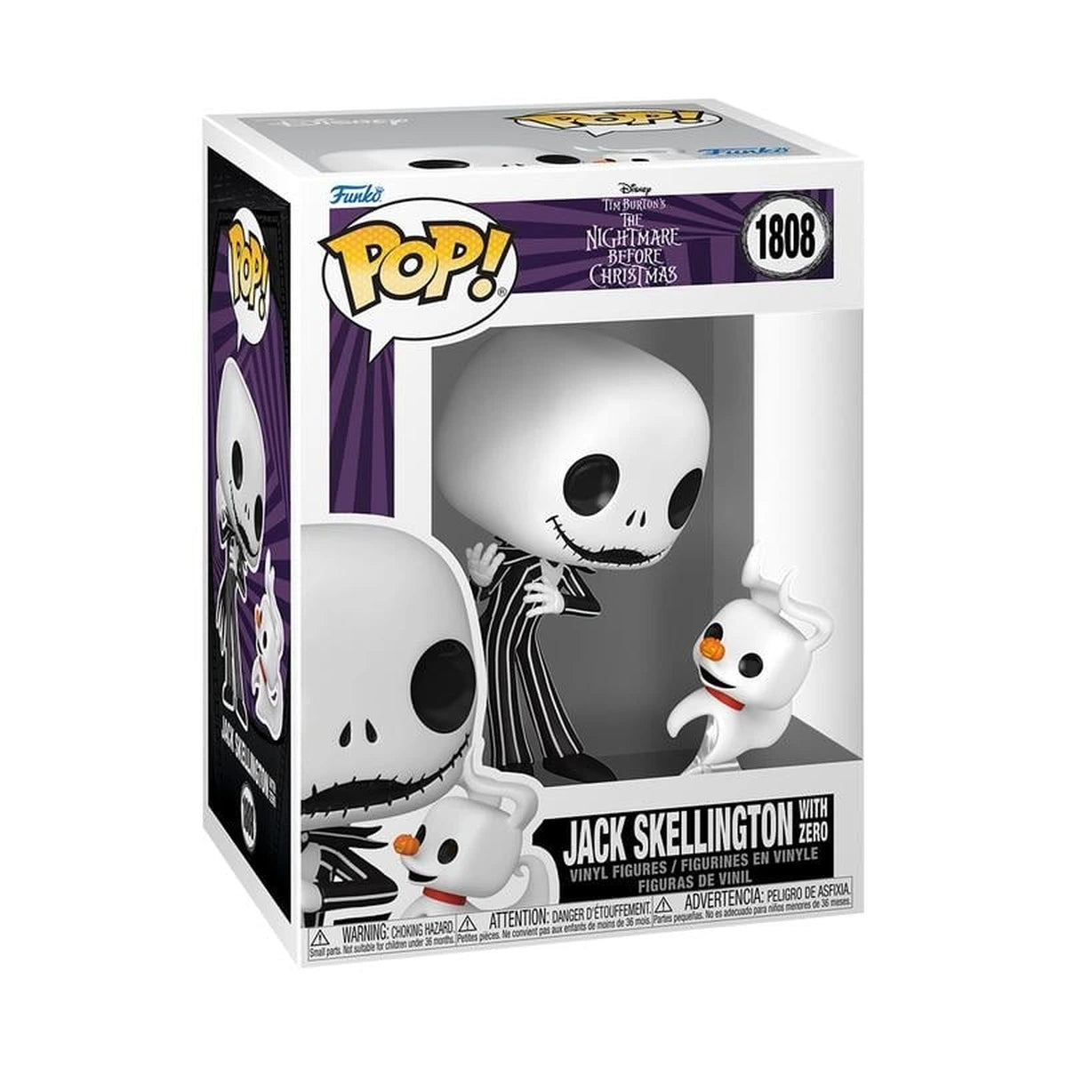 Disney Pop Nightmare Before Xmas Jack & Zero - Image 1