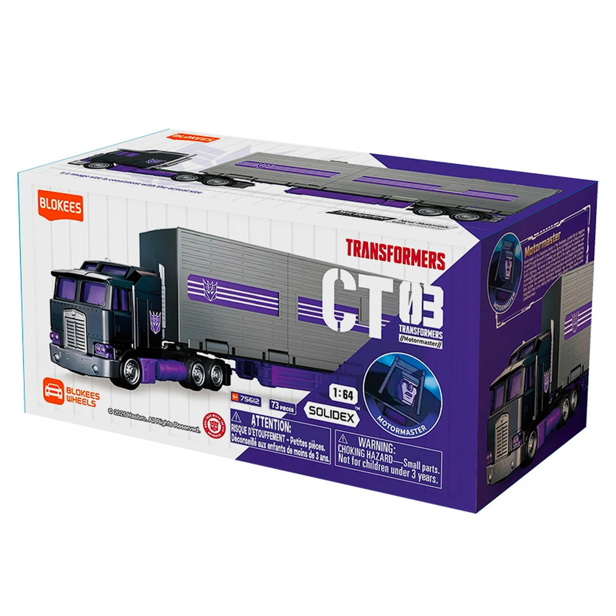 Transformers Blokees Wheels Ct03 Motormaster - Image 1