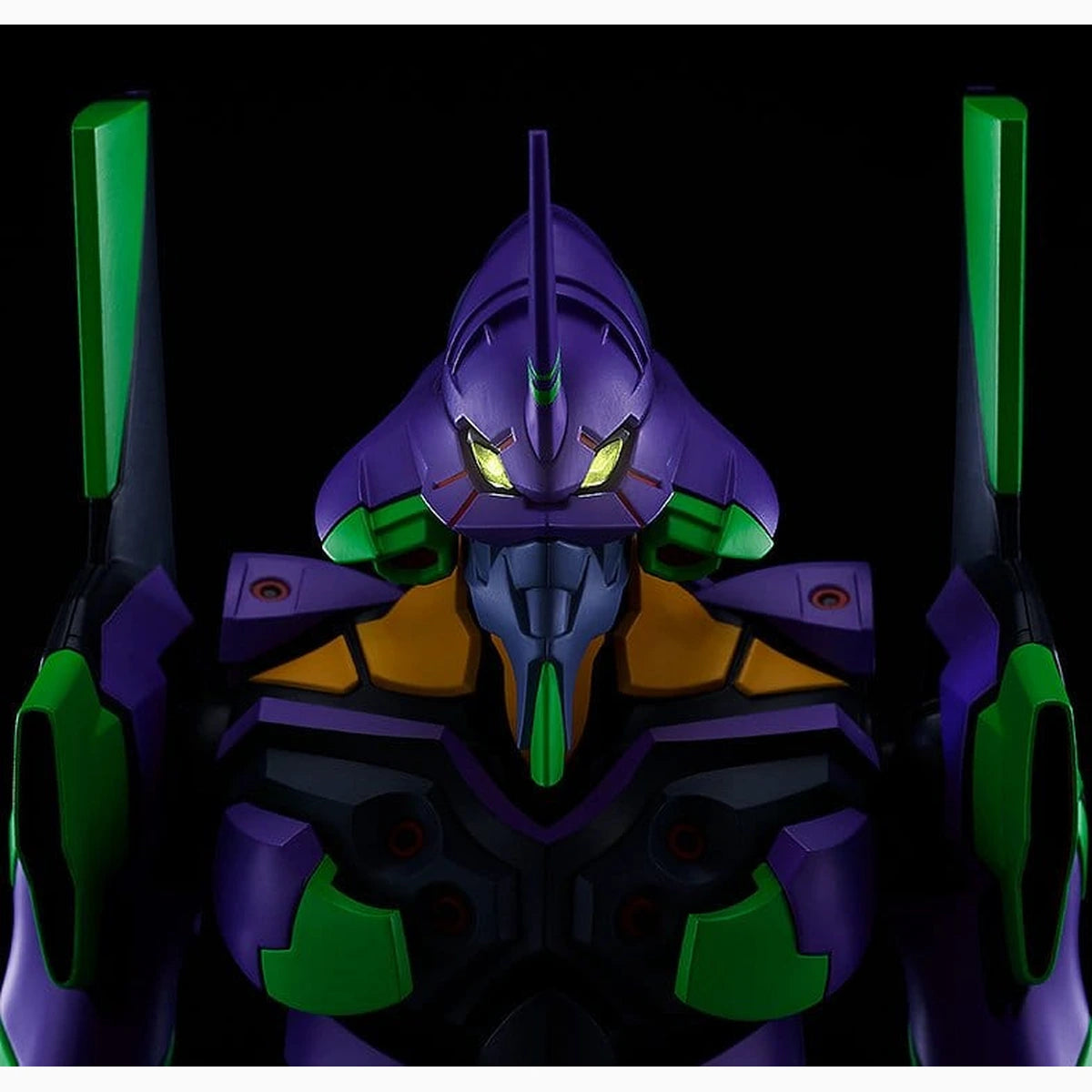 Rebuild of Evangelion Plastic Model Kit Moderoid DX-SCALE Evangelion Test Type-01 Luminous Set Edition 26 cm - Image 4