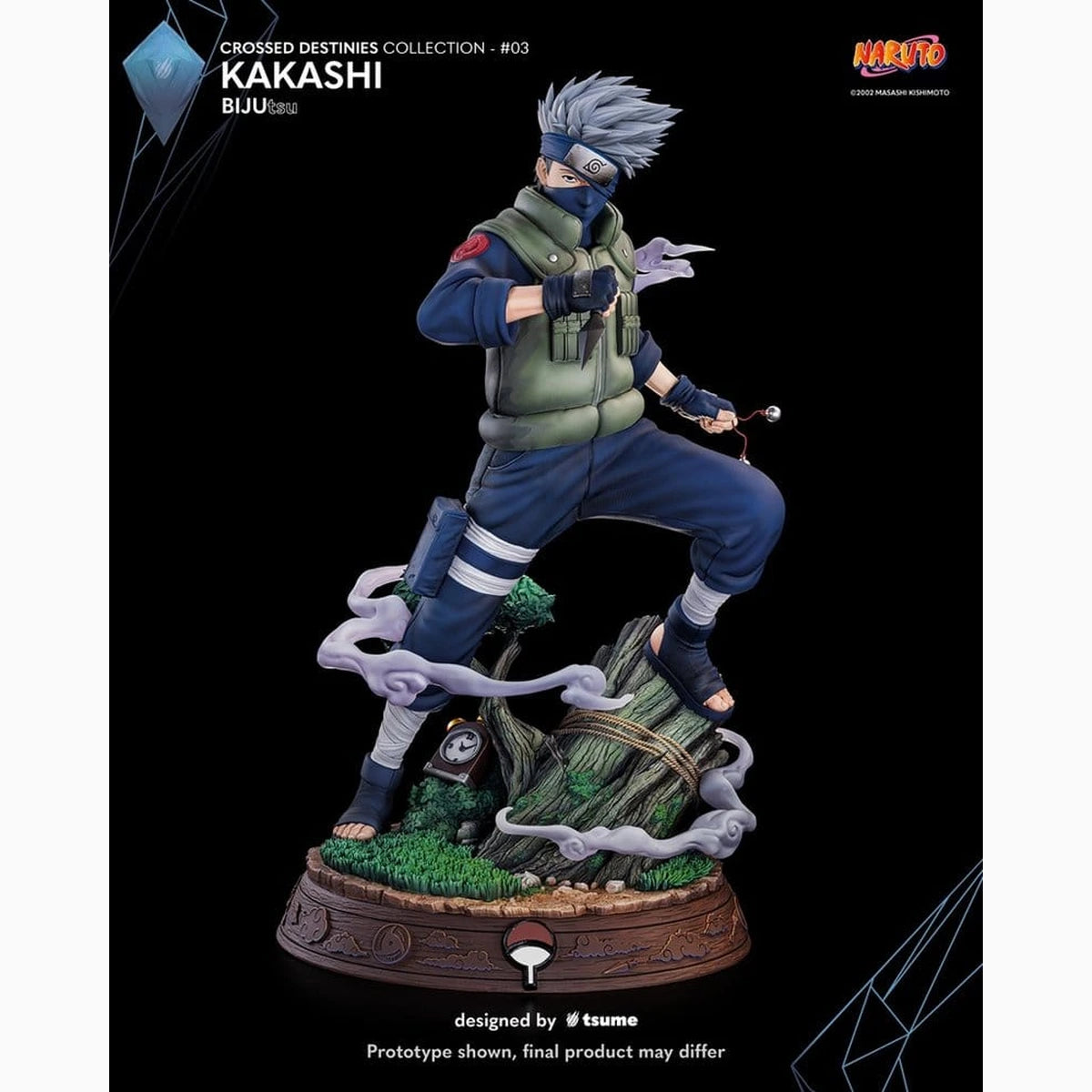 Naruto figurine Bijutsu Kakashi - Image 1