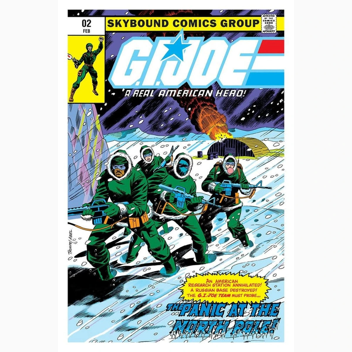 G.I. Joe ReAction+ figurine Snake Eyes (Skybound Comic Box Series, Issue #2) - Image 5