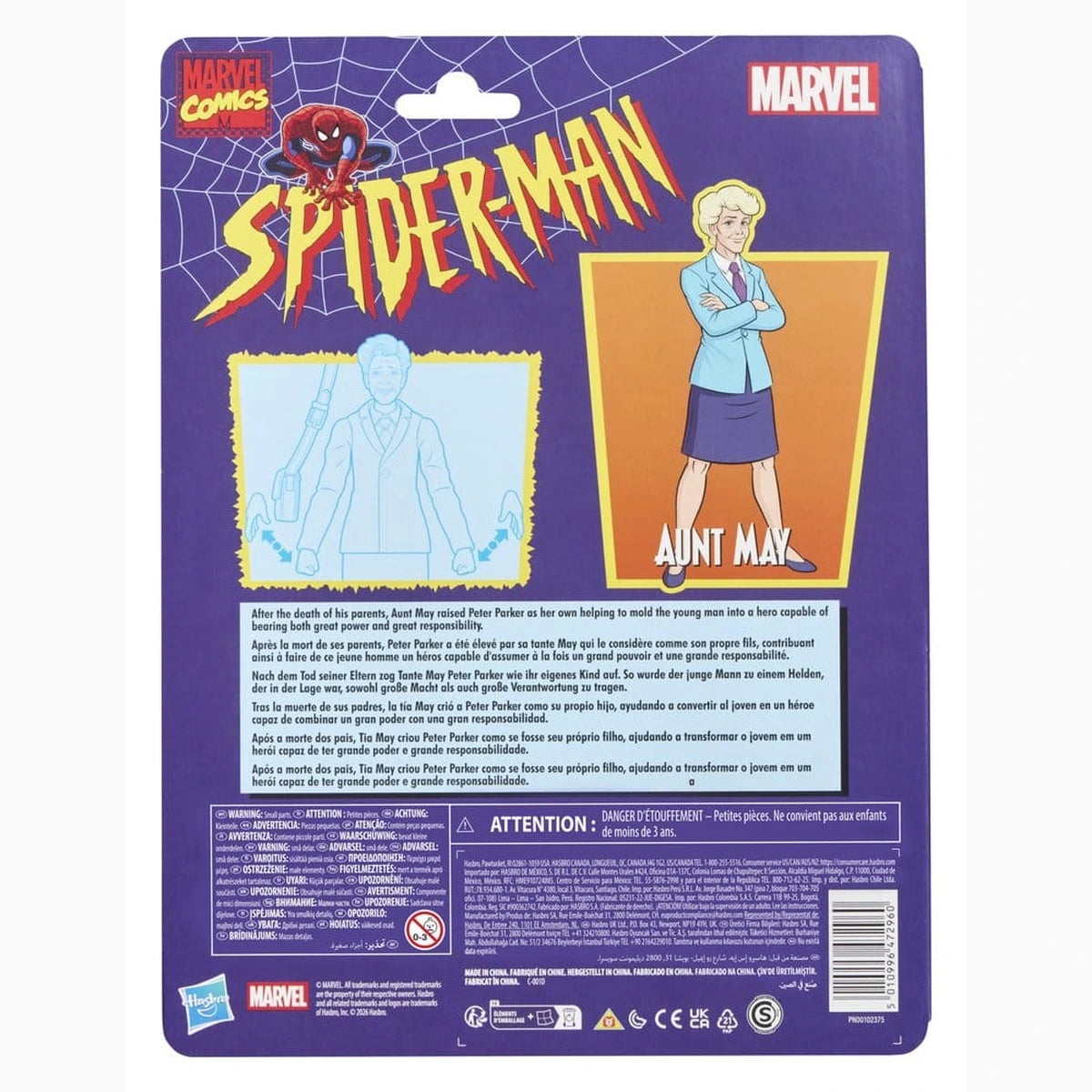 Spider-Man Marvel Legends figurine Aunt May 15 cm - Image 2