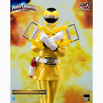 Power Rangers Turbo figurine FigZero 1/6 Yellow Turbo Power Ranger 30 cm - Image ajoutée 12