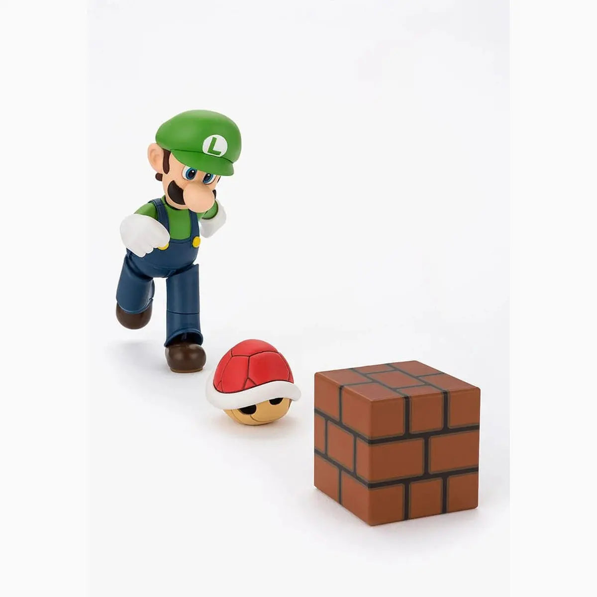 Super Mario figurine S.H. Figuarts Luigi 11 cm - Image 4