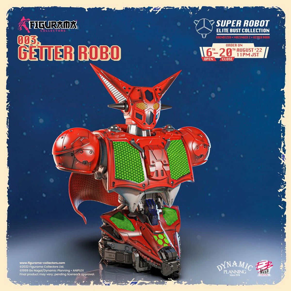 Getter Robo buste Super Robot Elite 1/3 Getter Robo 26 cm - Image 3