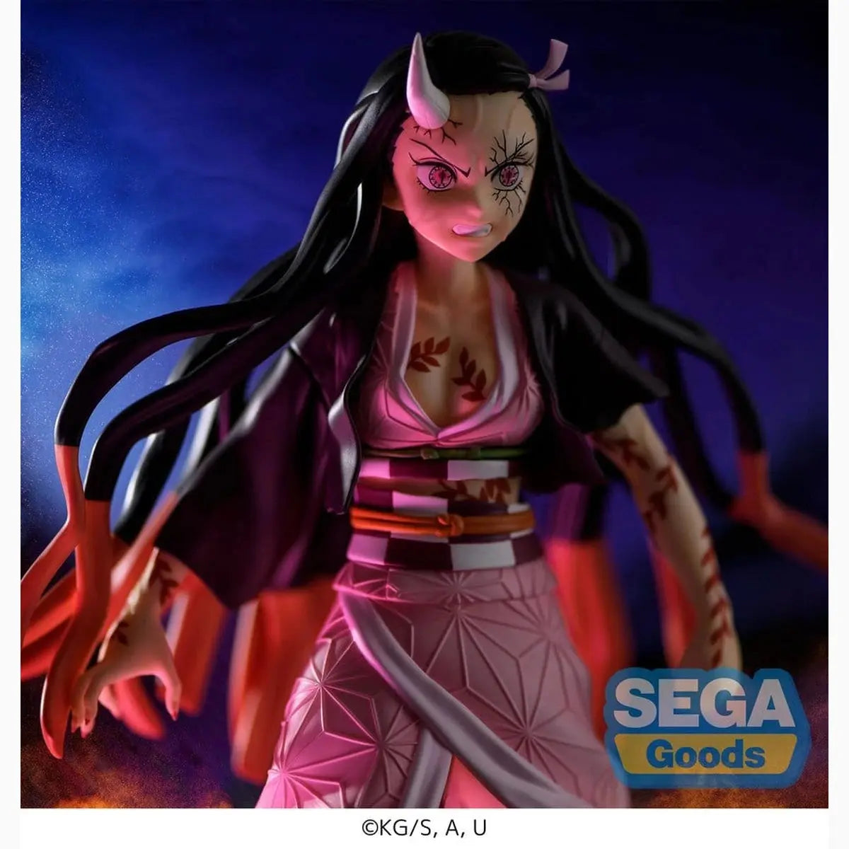 Demon Slayer: Kimetsu no Yaiba FIGURIZMa figurine PVC Nezuko Kamado Demon Form Advancing Ver. (Rerelease) 21 cm - Image 5