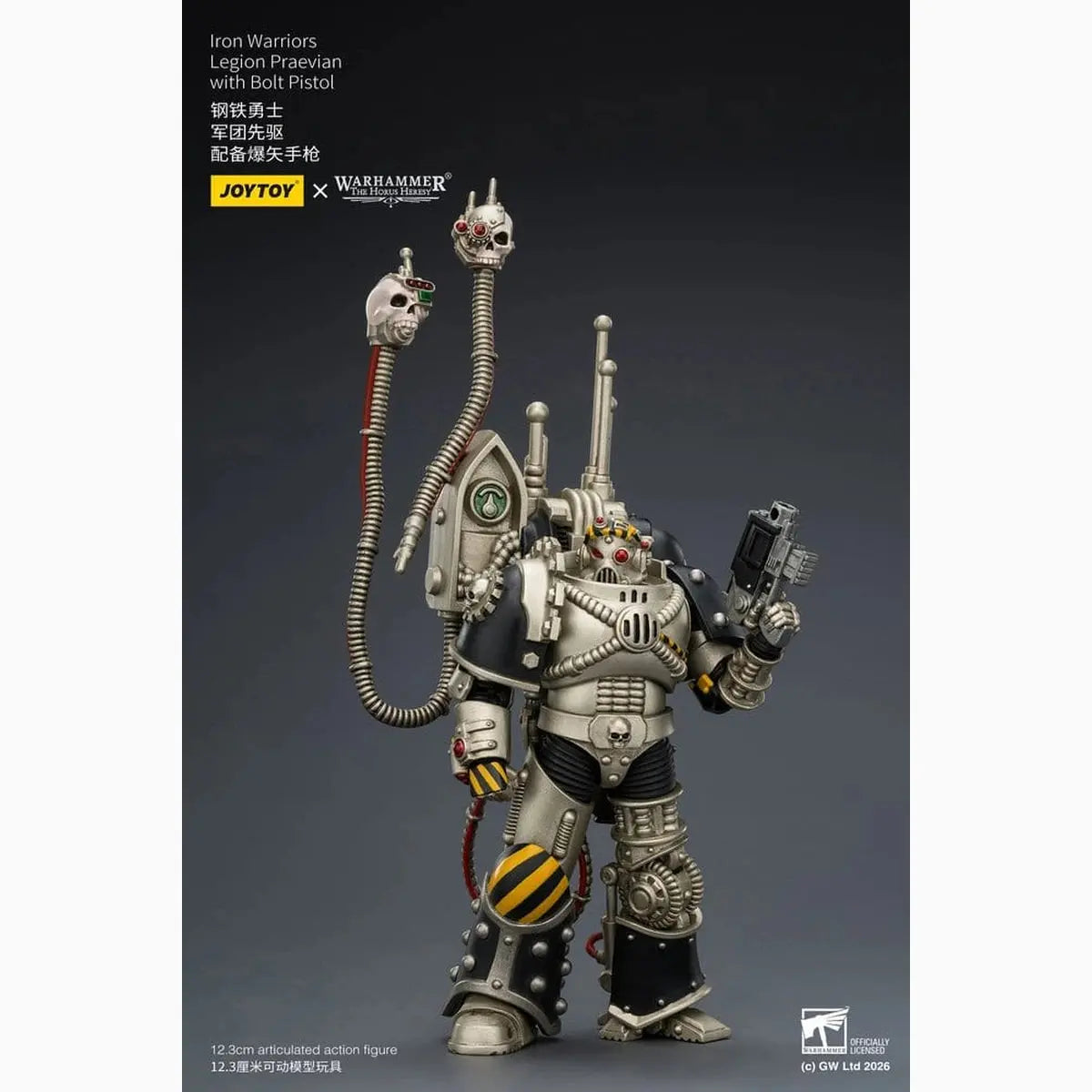 Warhammer The Horus Heresy figurine Iron Warriors Legion Praevian 12 cm - Image 4