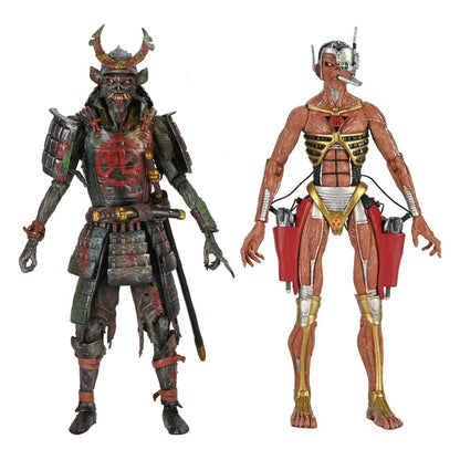 Iron Maiden Future Past World Tour Ultimate figurines pack 2 Senjutsu Eddie and Somewhere in Time Eddie 18 cm - Image 1