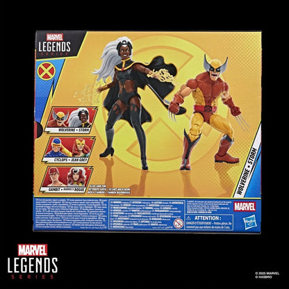 Marvel Legends pack 2 figurines Storm & Wolverine 15 cm - Image 4
