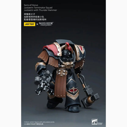 Warhammer The Horus Heresy figurine 1/18 Sons of Horus Justaerin Terminator Squad Justaerin with Thunder Hammer 12 cm - Image 7
