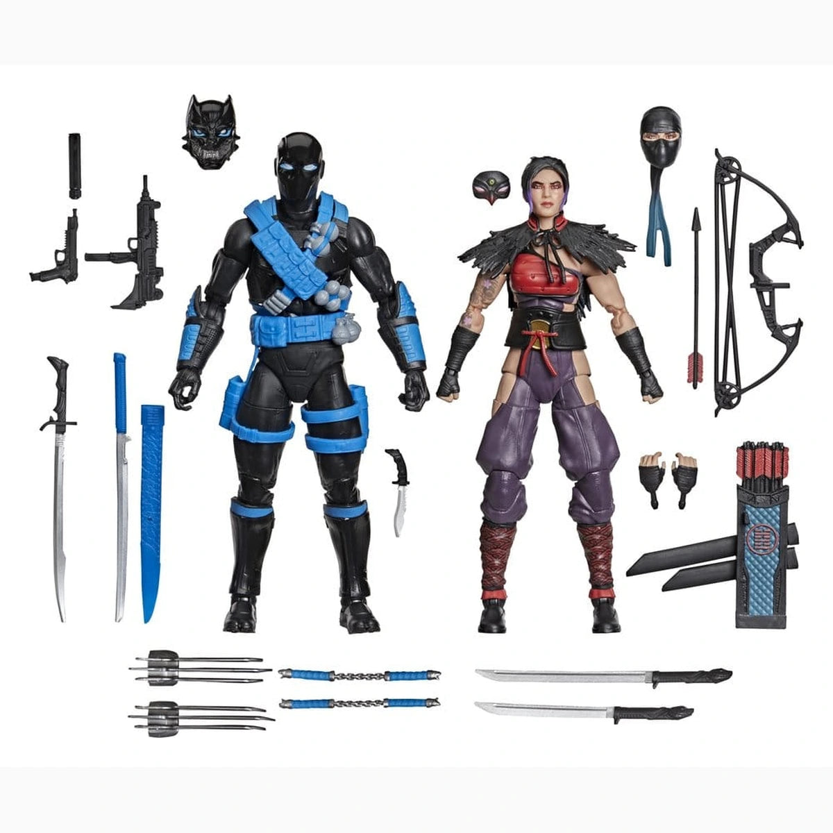 G.I. Joe Classified Series pack 2 figurines Snake Eyes & Kim "Jinx" Arashikage 15 cm - Image 5