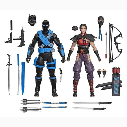G.I. Joe Classified Series pack 2 figurines Snake Eyes & Kim "Jinx" Arashikage 15 cm - Image 5