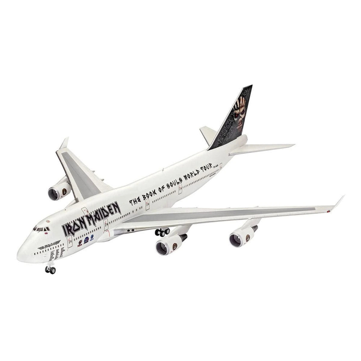 Iron Maiden Model Kit 1/144 Boeing 747-400 "Ed Force One" 49 cm - Image 1