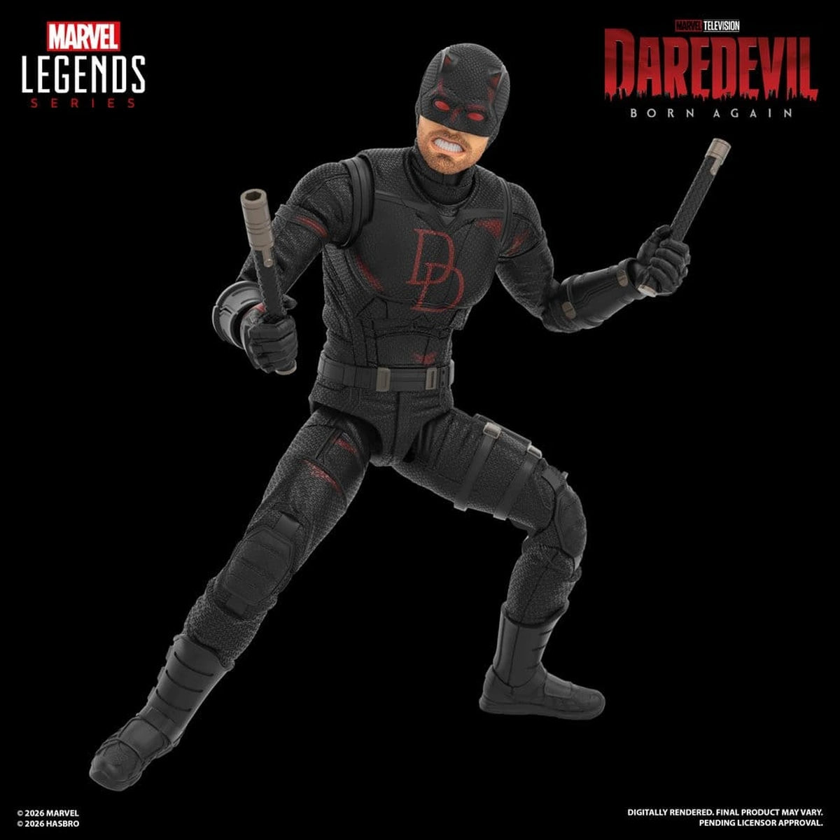 Daredevil: Born Again Marvel Legends pack 2 figurines Daredevil & Jessica Jones 15 cm - Image 7