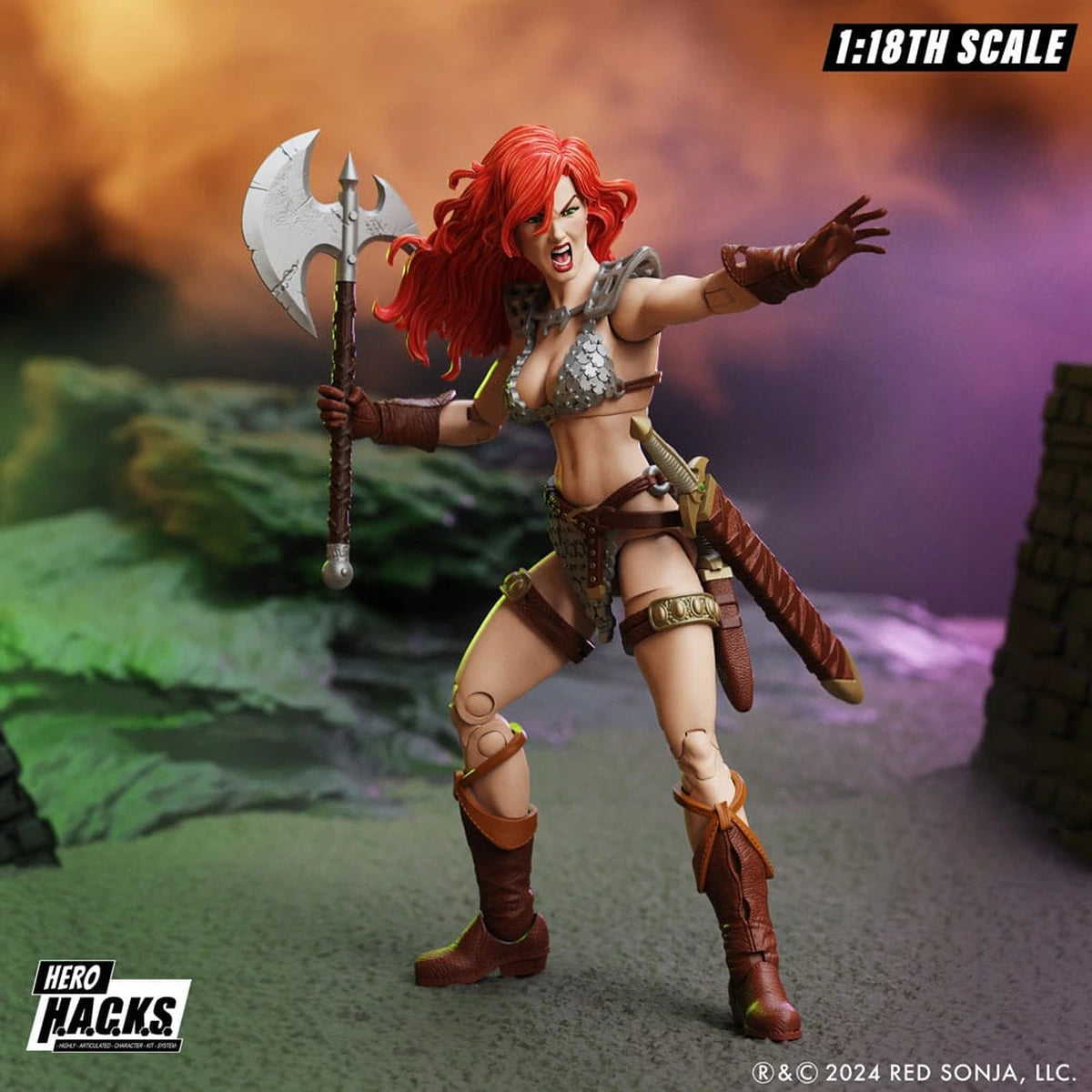 Red Sonja Hero H.A.C.K.S. figurine Red Sonja - Image 4