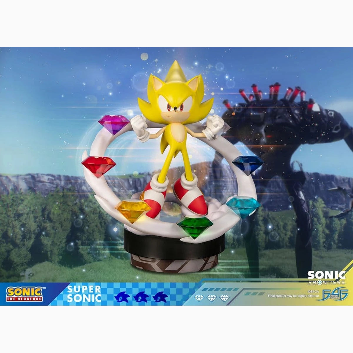Sonic The Hedgehog resin statuette Sonic Frontiers Super Sonic 45 cm - Image 5